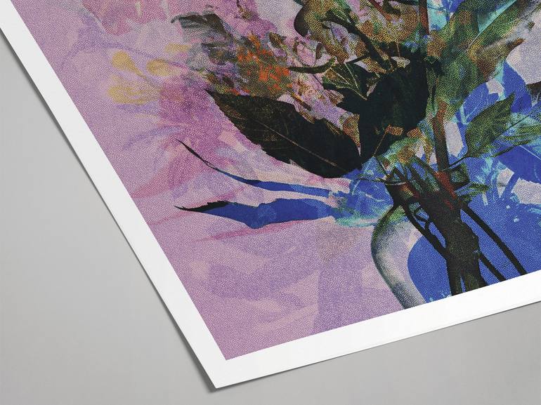 Original Contemporary Botanic Printmaking by Nicolas Le Beuan Benic