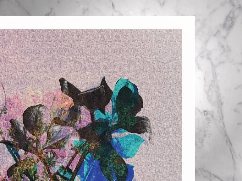 Original Contemporary Botanic Printmaking by Nicolas Le Beuan Benic