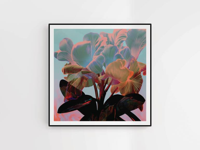 Original Contemporary Botanic Printmaking by Nicolas Le Beuan Benic