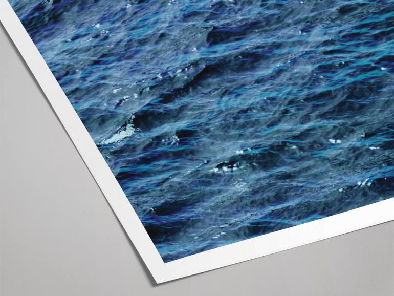 Original Abstract Seascape Photography by Nicolas Le Beuan Benic