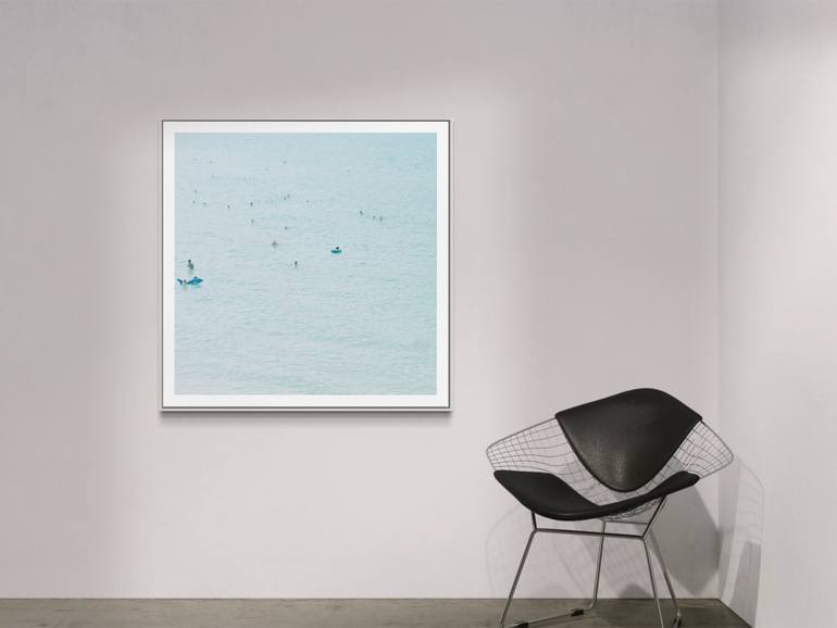 Original Minimalism Seascape Photography by Nicolas Le Beuan Benic