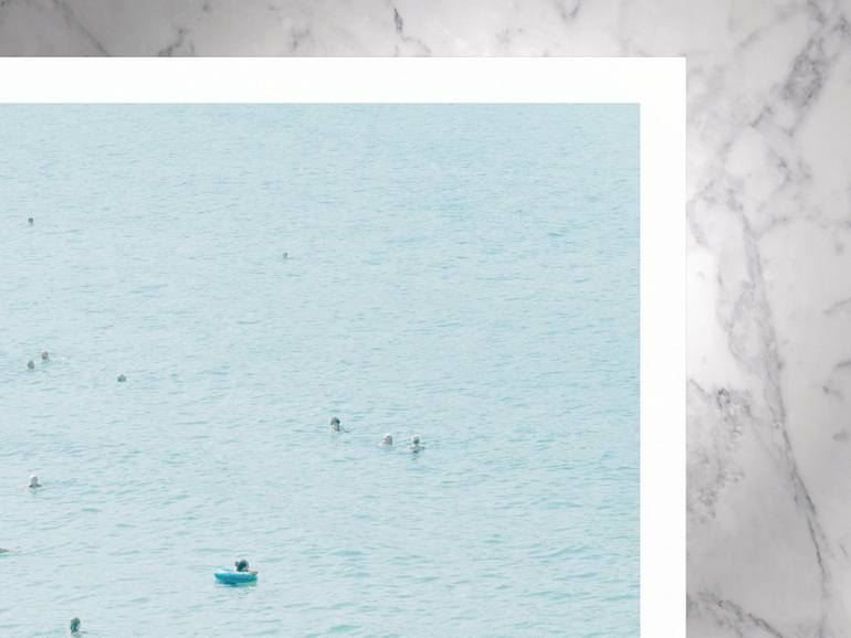Original Minimalism Seascape Photography by Nicolas Le Beuan Benic