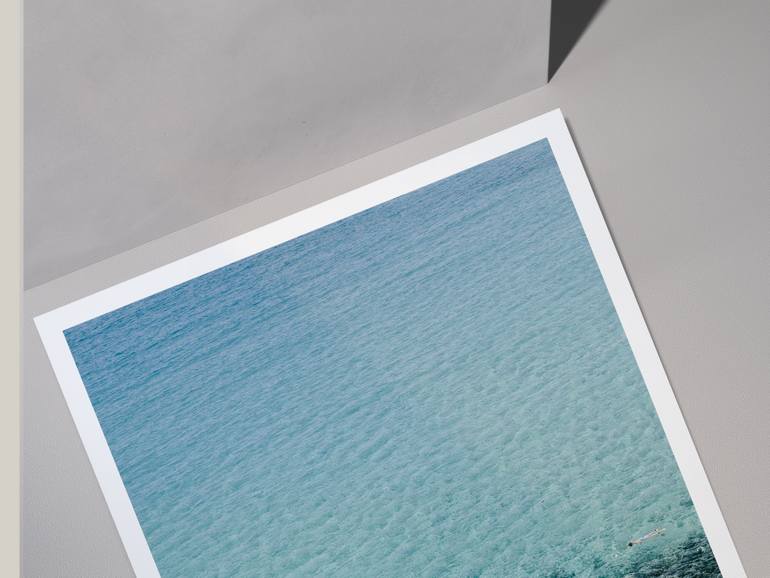 Original Minimalism Seascape Photography by Nicolas Le Beuan Benic