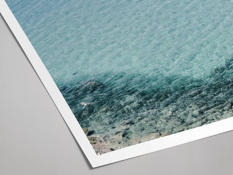 Original Minimalism Seascape Photography by Nicolas Le Beuan Benic