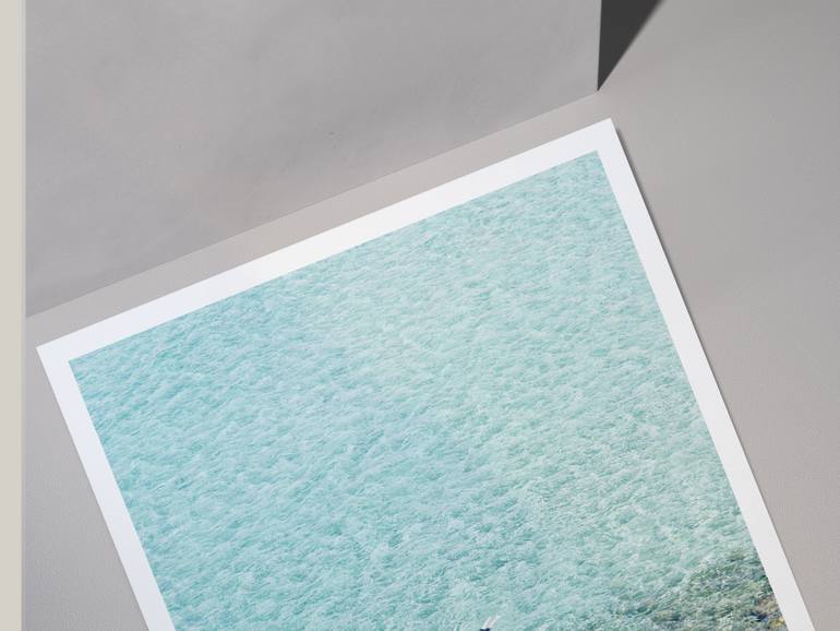 Original Minimalism Seascape Photography by Nicolas Le Beuan Benic