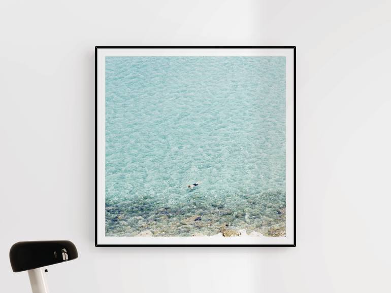 Original Minimalism Seascape Photography by Nicolas Le Beuan Benic