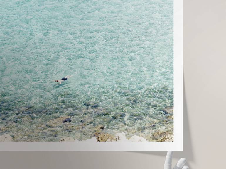 Original Minimalism Seascape Photography by Nicolas Le Beuan Benic