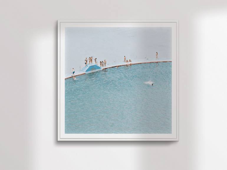 Original Minimalism Seascape Photography by Nicolas Le Beuan Benic