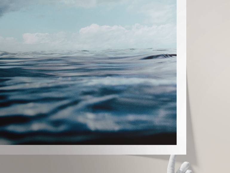 Original Minimalism Seascape Photography by Nicolas Le Beuan Benic