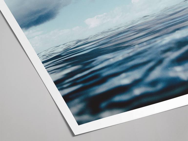 Original Minimalism Seascape Photography by Nicolas Le Beuan Benic