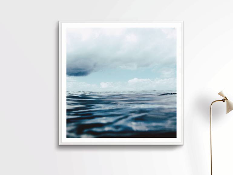 Original Minimalism Seascape Photography by Nicolas Le Beuan Benic