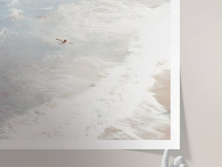 Original Minimalism Seascape Photography by Nicolas Le Beuan Benic