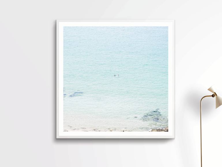 Original Minimalism Seascape Photography by Nicolas Le Beuan Benic