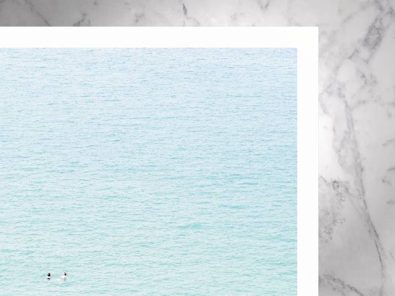 Original Minimalism Seascape Photography by Nicolas Le Beuan Benic