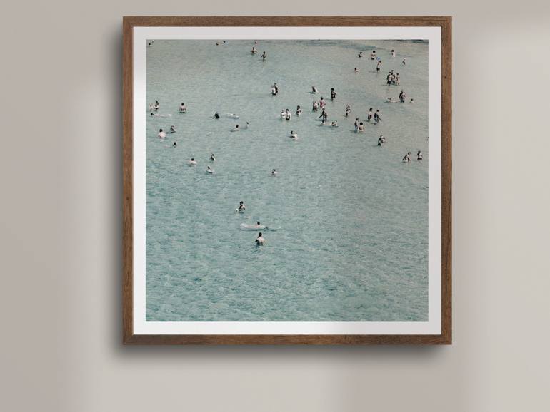 Original Minimalism Seascape Photography by Nicolas Le Beuan Benic