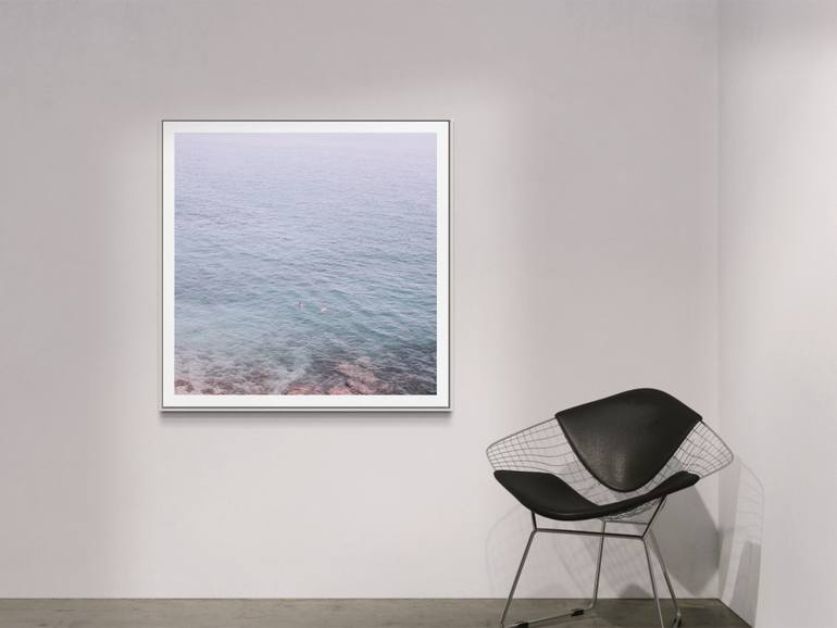 Original Minimalism Seascape Photography by Nicolas Le Beuan Benic