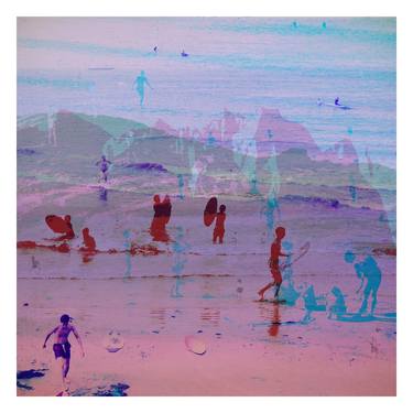 Print of Expressionism Beach Photography by Nicolas LE BEUAN BENIC