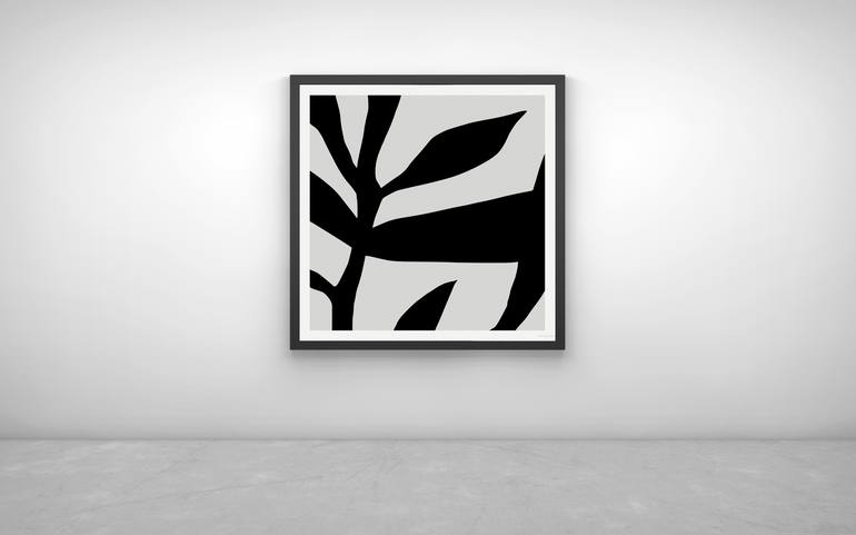 Original Abstract Nature Printmaking by Nicolas LE BEUAN BENIC