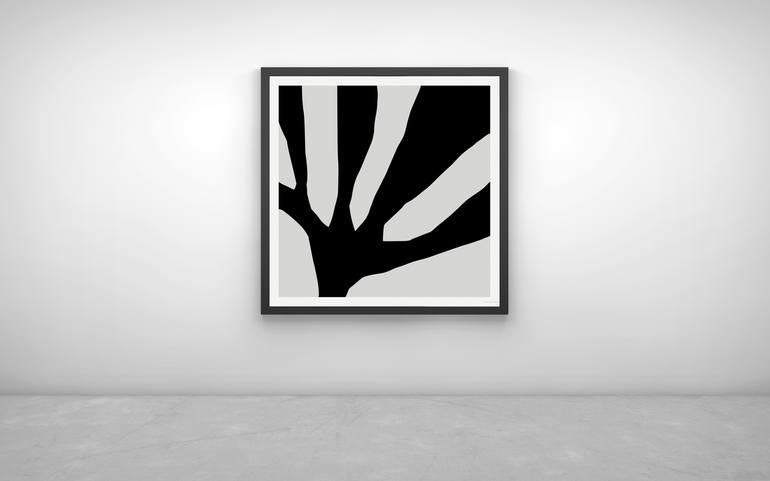 Original Abstract Nature Printmaking by Nicolas LE BEUAN BENIC