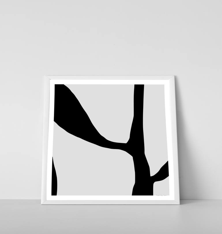 Original Abstract Nature Printmaking by Nicolas LE BEUAN BENIC