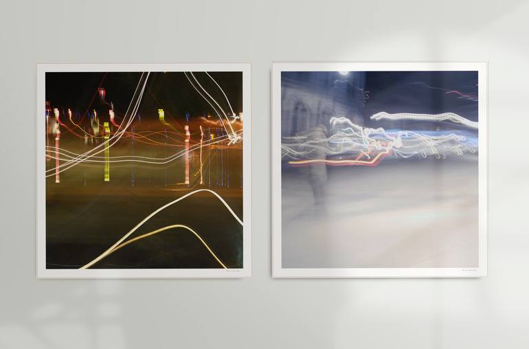 Original Abstract Light Photography by Nicolas Le Beuan Benic