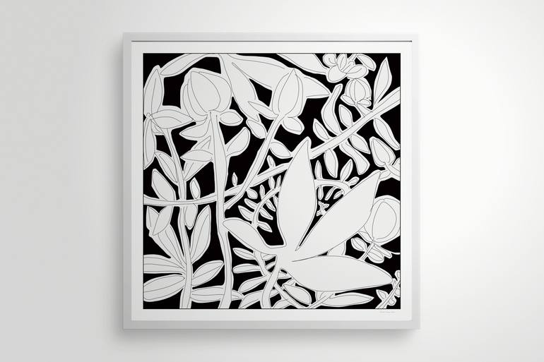 Original Garden Printmaking by Nicolas LE BEUAN BENIC