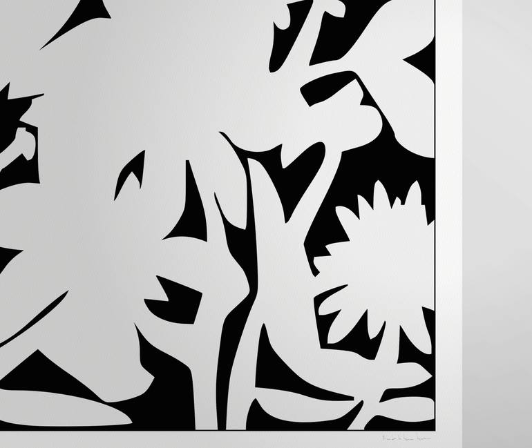 Original Minimalism Landscape Printmaking by Nicolas Le Beuan Benic