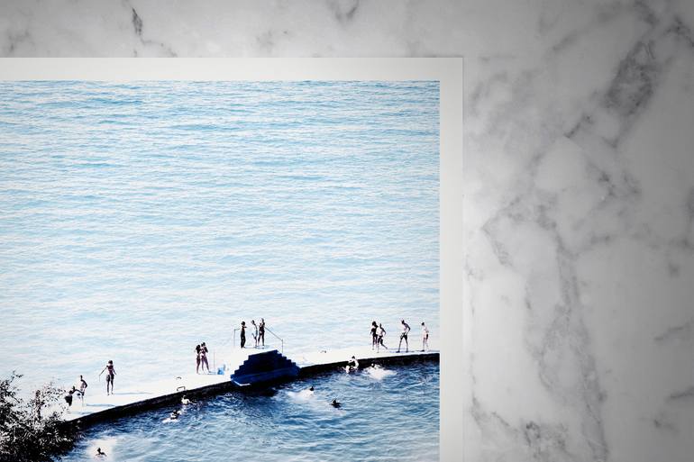 Original Modern Beach Photography by Nicolas Le Beuan Benic