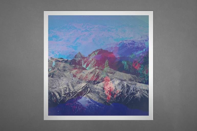 Original Abstract Expressionism Landscape Photography by Nicolas Le Beuan Benic