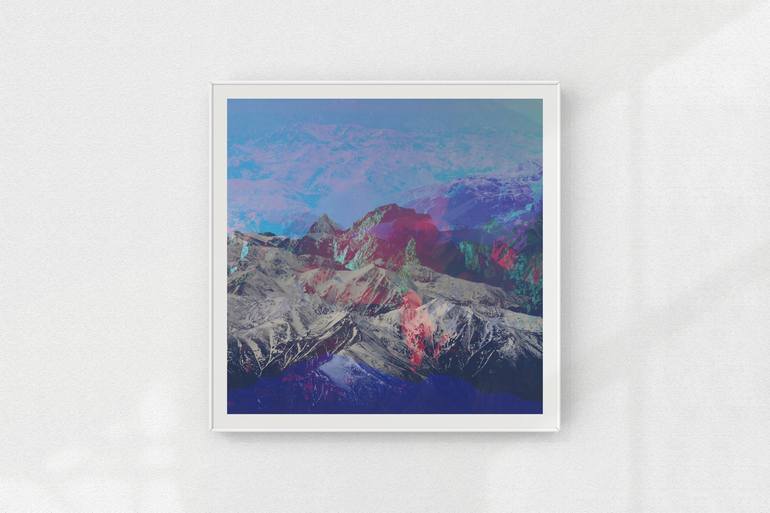 Original Abstract Expressionism Landscape Photography by Nicolas Le Beuan Benic