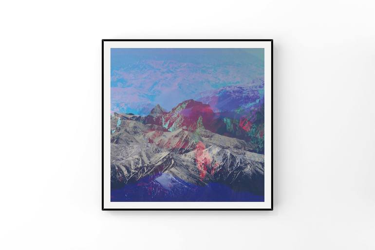 Original Abstract Expressionism Landscape Photography by Nicolas Le Beuan Benic