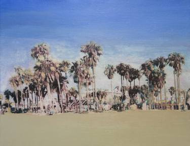 Print of Modern Beach Paintings by Harry Cartwright
