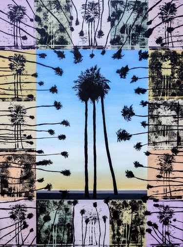Print of Pop Art Tree Paintings by Harry Cartwright