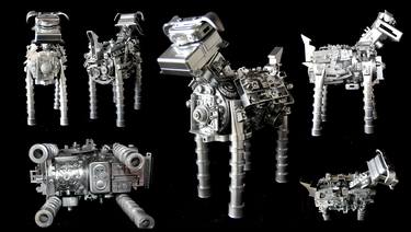 Astro the Mecha-Dog 211hv - silver thumb