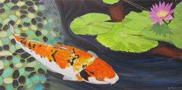 Original Fish Paintings by Joyce Hiromi Taniguchi