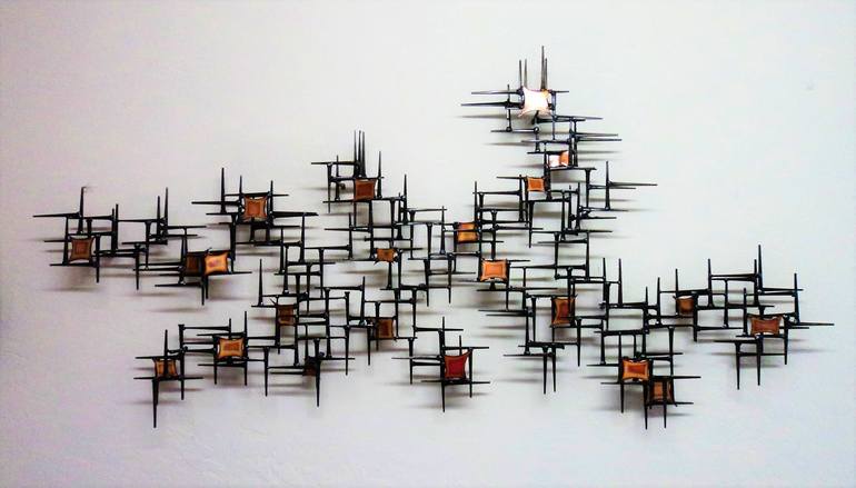 Original Modern Abstract Sculpture by Corey Ellis