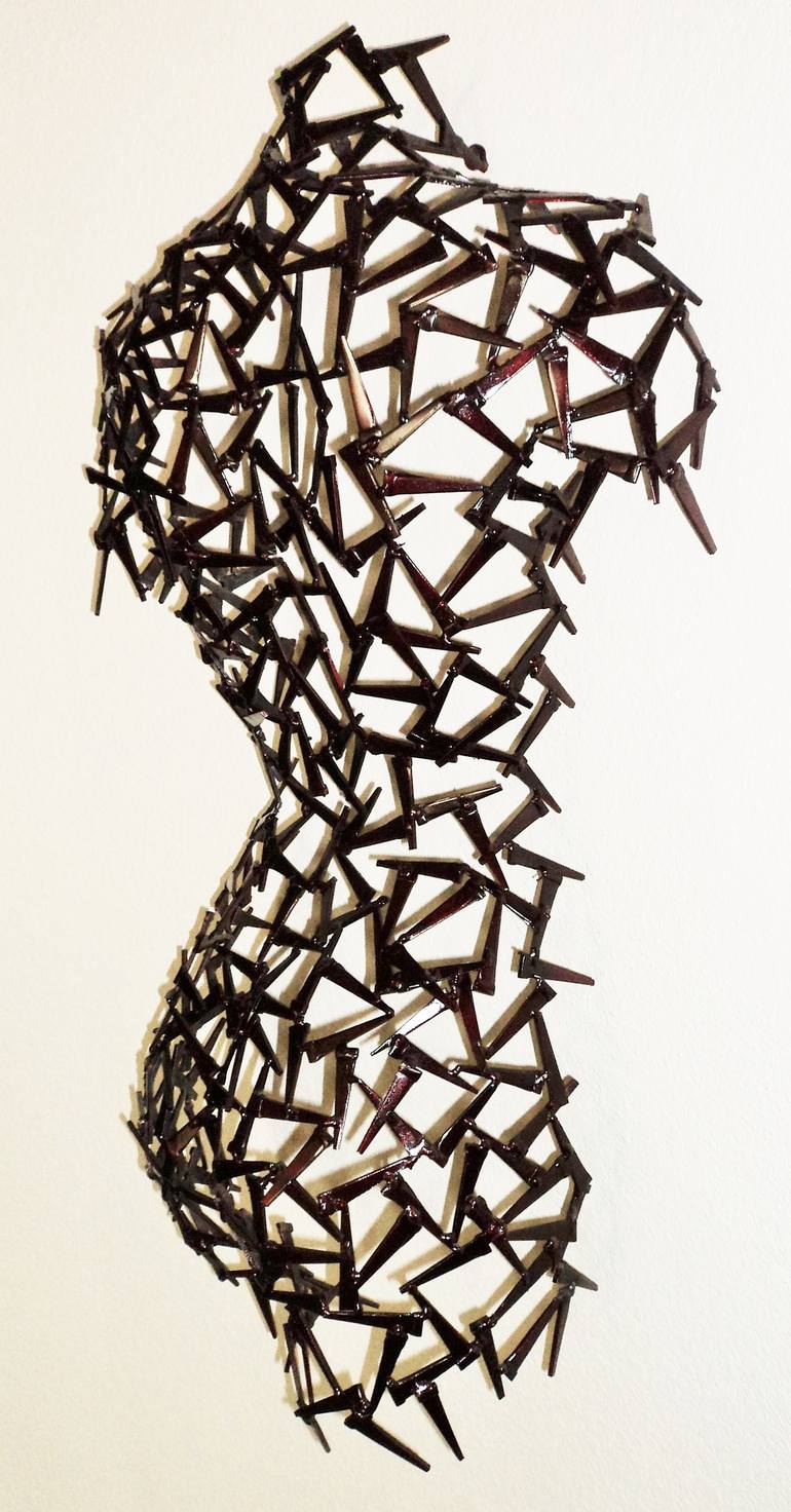 Original Human Body Sculpture by Corey Ellis