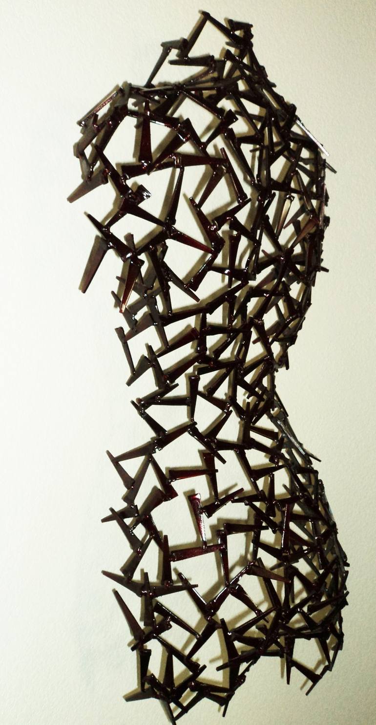 Original Human Body Sculpture by Corey Ellis