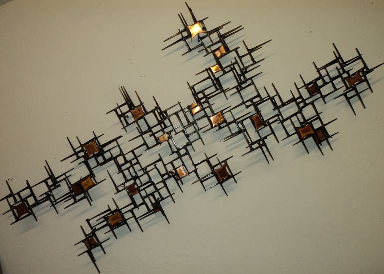 Original Modernism Abstract Sculpture by Corey Ellis