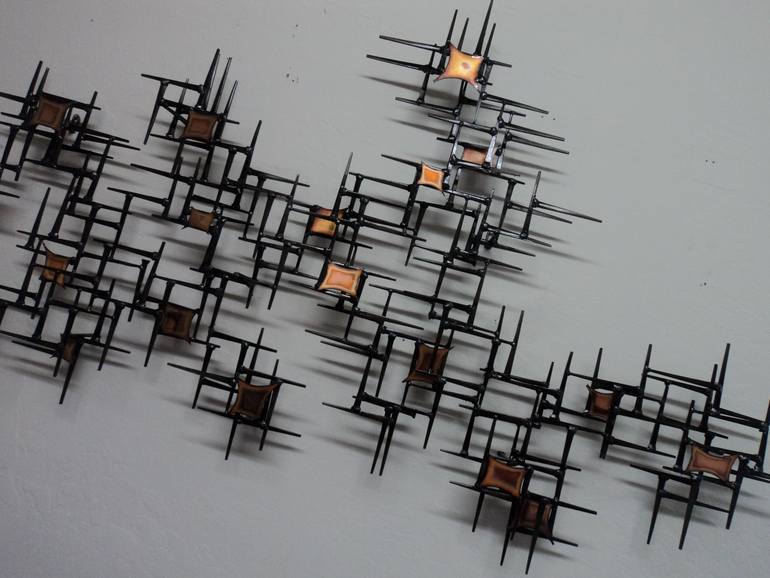 Original Modernism Abstract Sculpture by Corey Ellis