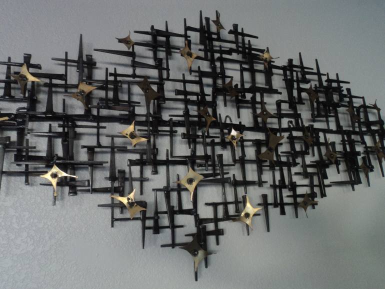 Original Pop Art Abstract Sculpture by Corey Ellis