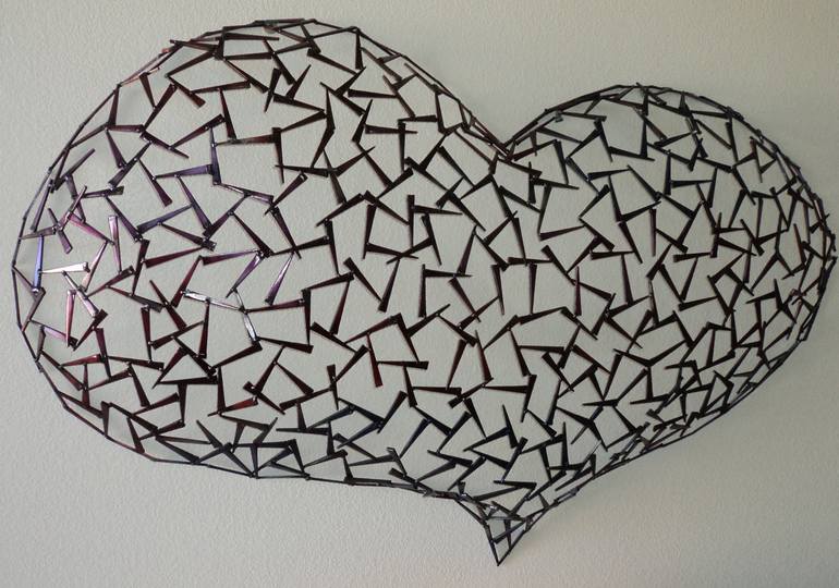 Original Art Deco Abstract Sculpture by Corey Ellis