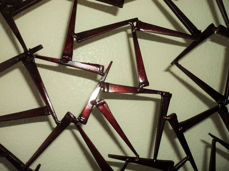 Original Art Deco Abstract Sculpture by Corey Ellis
