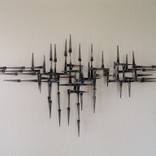 Barb Wire Sculpture Made and Signed with a COA by Corey Ellis by Corey Ellis