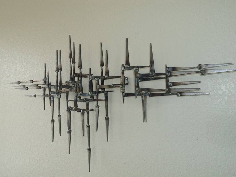 Original Abstract Sculpture by Corey Ellis