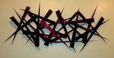 Original Abstract Expressionism Abstract Sculpture by Corey Ellis