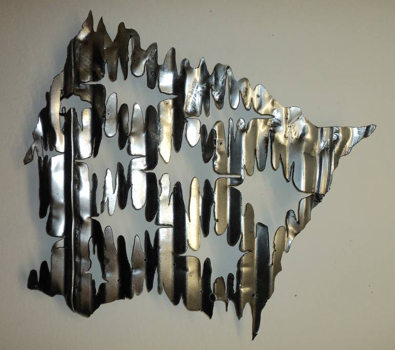 Original Abstract Expressionism Abstract Sculpture by Corey Ellis