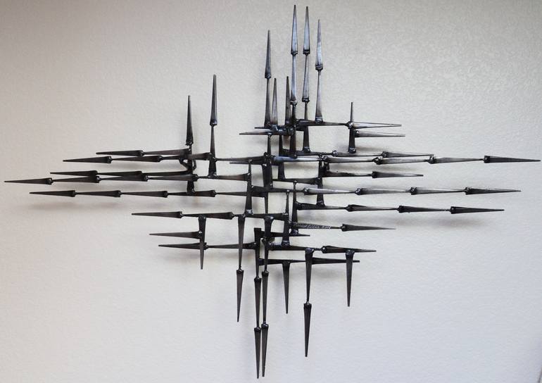 Original Abstract Sculpture by Corey Ellis