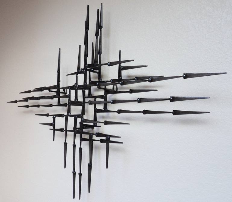 Original Abstract Expressionism Abstract Sculpture by Corey Ellis