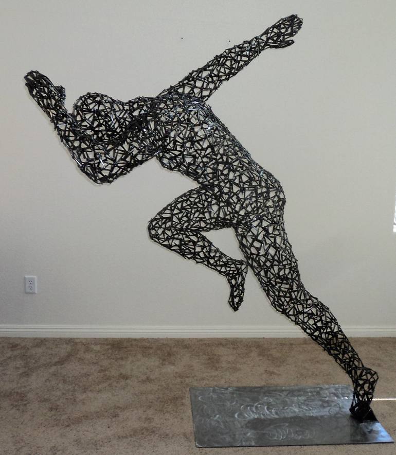 Original Abstract Sculpture by Corey Ellis